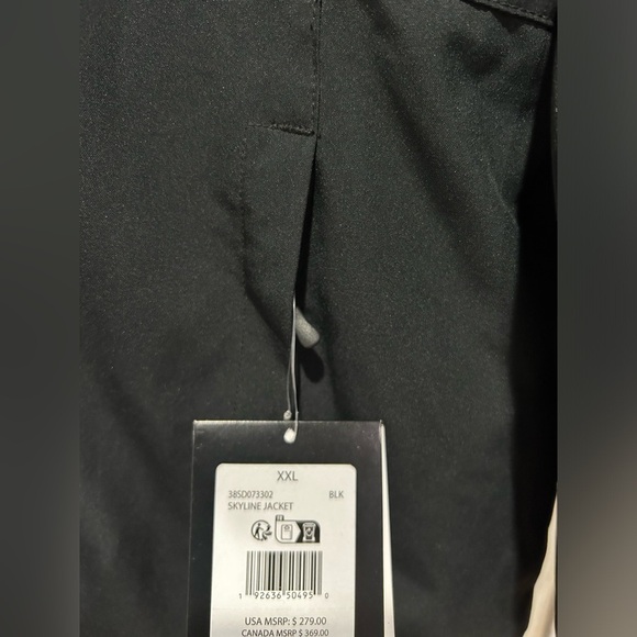 Spyder Women's XXL Skyline Insulated Snow Jacket Black Ski Snowboard NWT - Picture 4 of 8